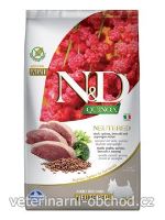 Psi - krmivo - N&D Quinoa DOG Neutered Duck&Broccoli&Asp.