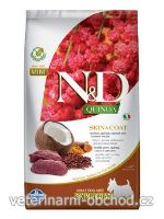 Psi - krmivo - N&D Quinoa DOG Skin & Coat Venison & Coconut Mini