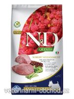Psi - krmivo - N&D Quinoa DOG Weight Mnmgnt Lamb &Broccoli Mini